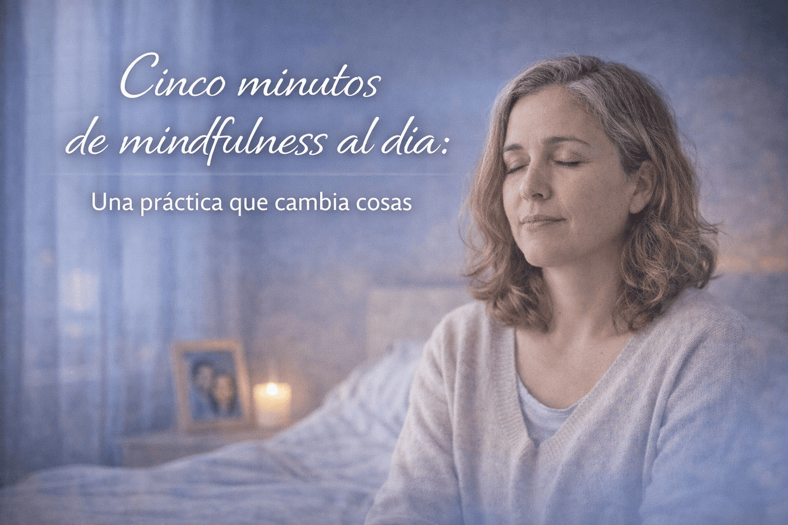 Cinco minutos de mindfulness al día: una práctica que cambia cosas