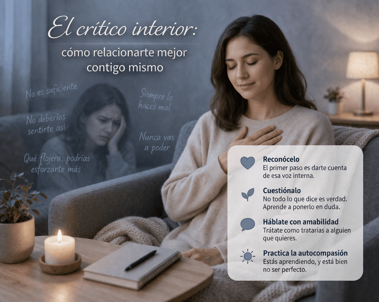 El crítico interior: cómo relacionarte mejor contigo mismo