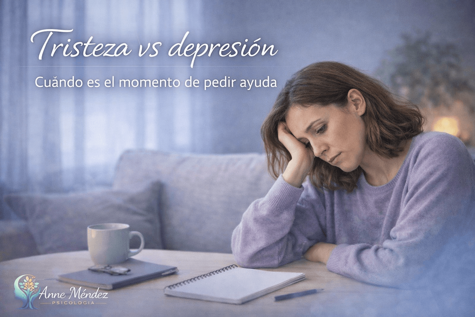 Tristeza vs. depresión: cuándo es el momento de pedir ayuda